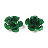 Flocky Aluminum Beads FALUM-S001-001G-3
