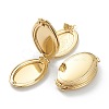 Brass Locket Pendants KK-P199-10G-3
