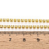 Iron & ABS Imitation Pearl Cup Chains CH-T007-01A-02-3