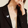 Brass Safety Brooch JBR074A-7