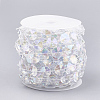 Plastic Beaded Trim Garland Strand AJEW-S071-07-2