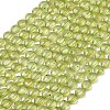 Natural Peridot Beads Strands GG-CBA9631-D03-01-2