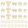 50Pcs Bowknot Alloy Pendants FIND-TA0008-62-2