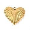 304 Stainless Steel Pendants STAS-B128-11D-G-1