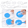 4 Boxs 4 Styles Plastic Molds DIY-SC0030-53A-5