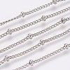 Tarnish Resistant 304 Stainless Steel Curb Chain Anklets LS-AJEW-P069-02P-2