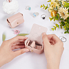 PU Imitation Leather Wedding Ring Pouch ABAG-WH0045-10C-4