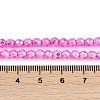 Baking Paint Electroplated Synthetic Non-magnetic Hematite Beads Strands G-H072-A01-01G-4