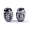 Tibetan Style dZi Beads TDZI-Z001-10-2