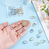 28Pcs 2 Colors Brass Leverback Earring Findings KK-ME0001-12-3