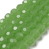 Imitation Jade Glass Beads Stands EGLA-A035-J10mm-D01-1