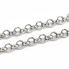 Tarnish Resistant 304 Stainless Steel Rolo Chains CHS-L001-28-6mm-1