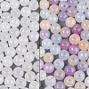 Transparent Glass UV Reactive Beads DGLA-F003-02-8mm-1