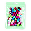 Macaron Color Plastic Yin-yang Resealable Bags OPP-N001-01B-10-3