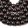 Natural Garnet Gemstone Beads Strands X-G-R263-7mm-3