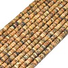 Natural Picture Jasper Beads Strands G-P575-B30-4x1mm-2