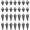 100Pcs 2 Styles Alloy Pendants FIND-SC0019-86B-1