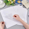 8Pcs 2 Styles Transparent PVC Plastic Self-Adhesive Bags ABAG-BC0001-36-3