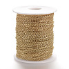 Brass Cable Chains KK-S332-21G-2