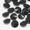 Pointed Back Glass Rhinestone Cabochons RGLA-T086-8mm-02-1