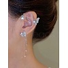 Fashionable Tassel Brass Cuff Earrings WGDF8A9-11-1