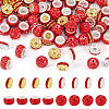 120Ppcs 4Style Pave Disco Ball Beads RB-TA0001-17-1