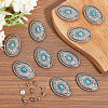 12 Sets Alloy Decorative Rivets BUTT-FH0001-013A-4