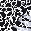 Cow Pattern Polycotton Fabric DIY-WH0504-693-1