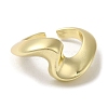 Brass Open Cuff Ring RJEW-Q778-13G-2
