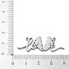 Tarnish Resistant 304 Stainless Steel Connector Charms STAS-G329-01P-3