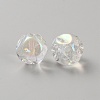 Plating Acrylic Beads OACR-WH20006-01B-2