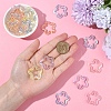 20Pcs Transparent Acrylic Pendants MACR-YW0004-18A-6