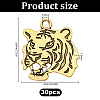 Tibetan Style Alloy Pendanrs FIND-WH0199-392AG-2