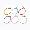 Couple Adjustable Nylon Cord Bracelets BJEW-F362-B-P-1