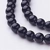 Natural Mashan Jade Round Beads Strands G-D263-6mm-XS32-2