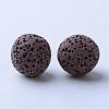 Unwaxed Natural Lava Rock Beads G-F325-8mm-M-3