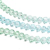 Transparent Painted Glass Beads Strands DGLA-A034-T4mm-A16-4