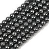 Synthetic Non-magnetic Hematite Beads Strands GG-CBAB93D-B01-4mm-1