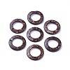 Coffee Coconut Ring Links X-COCO-I002-017-1