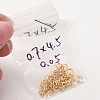 Brass Open Jump Rings KK-G604-08S-15-4