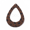 Imitation Leather Big Pendants FIND-N001-09A-2