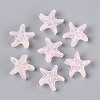 Frosted Glass Beads FGLA-T005-01J-1