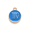 Alloy Enamel Pendants X-ENAM-S124-01B-02B-2