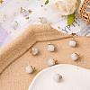 Natural White Jade Charms G-S359-015I-4