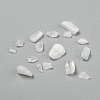 Natural White Moonstone Chip Beads X-G-L453-10A-1