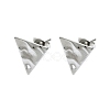 Non-Tarnish 304 Stainless Steel Stud Earring Findings LS-STAS-L024-003P-02-1