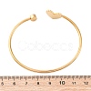 201 Stainless Steel Enamel Cuff Bangles for Women BJEW-F492-01G-02-2