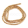 Electroplated Synthetic Non-magnetic Hematite Beads Strands G-H027-F01-01-3