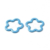 Spray Painted 201 Stainless Steel Linking Rings STAS-G304-07D-2