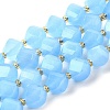 Natural Quartz Dyed Beads Strands G-U023-A02-01-2